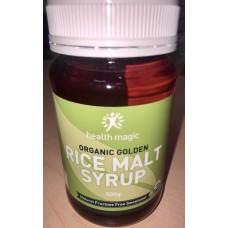 Health Magic Organic Golden Rice Malt Syrup 500g SALE-BEST BEFORE 18.8.21